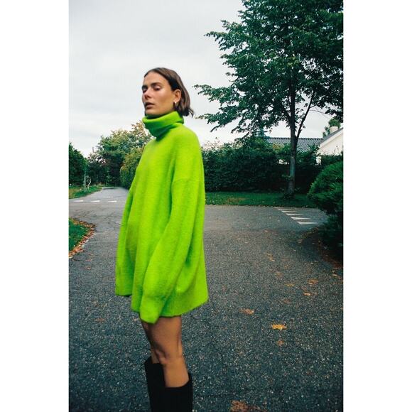 Zara Oversized Turtleneck Sweater - Picture 1 of 6
